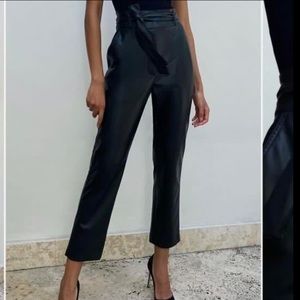 Aritzia leather pants